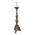 18th C.Italian Church Alter Candlestick Fitted as Floor Lamp, Needs Lamp Parts, 38” H For Sale