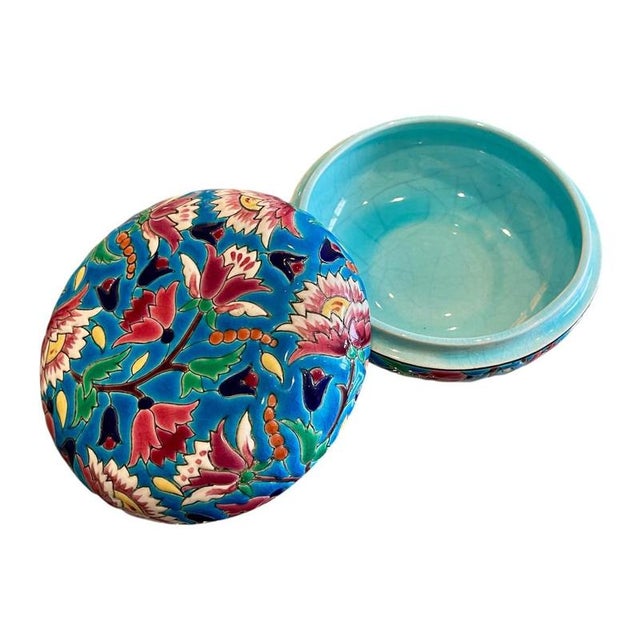 Ceramic Candy Dish from Longwy For Sale - Image 7 of 10