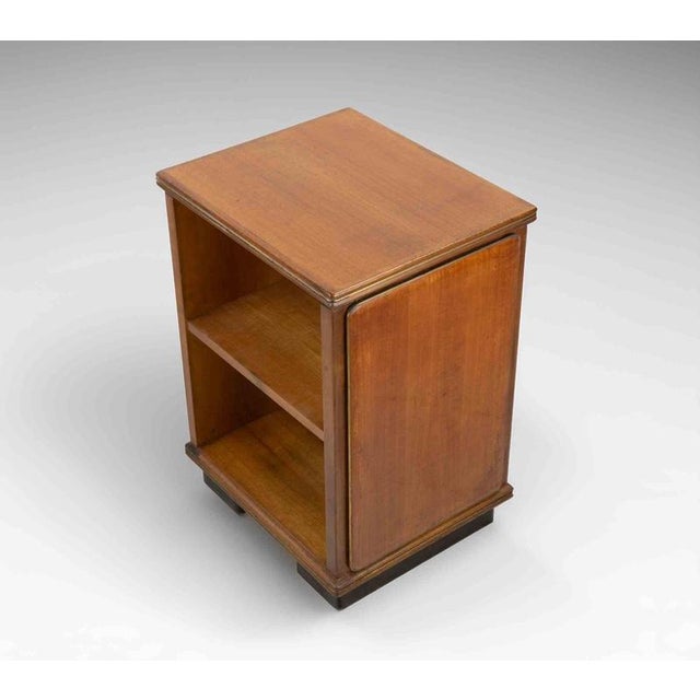 Elegant open bookshelf produced by Anonima Castelli, Bologna, circa late 1930s–early 1940s. A fine example of Italian...