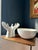 White Monumental Vintage Italian White Ceramic Hands Bowl Sculpture, Made in Italy For Sale - Image 8 of 11