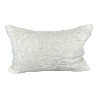 16 x 24 Hemp Pillow Turkish Cushion Natural White Pillow Cushion Cover For Sale