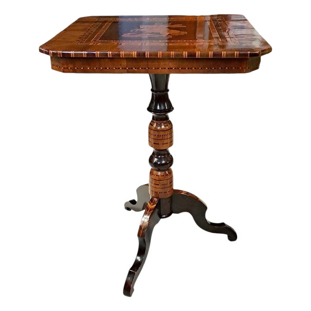 Square Table from Rolo Manufacture, 1800s For Sale