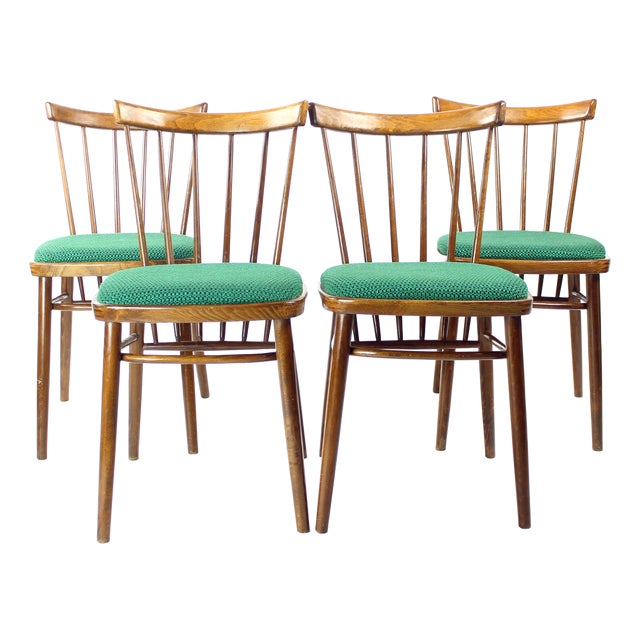 Dining Chairs by Tatra, Czechoslovakia, 1960s, Set of 4 For Sale