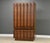 A mid century modern walnut tall chest on chest Tobago brutalist armoire dresser. Made in Canada. Professionally restored....