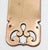 Traditional style brass door push plate with a polished finish and cutout swirl patterns on each end. Made by Reading. The...