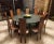 Brown Large Round 10 Seater Table in Granite For Sale - Image 8 of 12