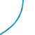 Tiny Turquoise Tube Gold Bead Necklace For Sale - Image 4 of 12
