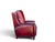 Pair of Vintage English Wingback Recliners in Burgundy Oxblood Leather For Sale - Image 14 of 16