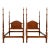 Mahogany Antique Twin Beds - A Pair For Sale