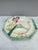 Art Nouveau 19th French Majolica Asparagus Plate Iris Longchamp For Sale - Image 3 of 9