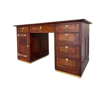Art Nouveau Desk, 1890s For Sale