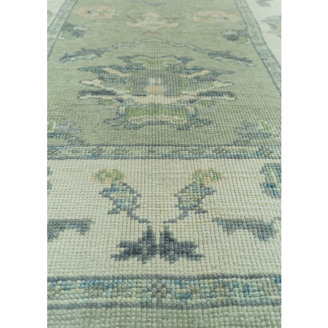 Turkish Oushak Rug 3'9"x 5'8" #19116 Explore a curated collection of hallway runners, wool rugs, and handmade masterpieces...