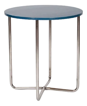 Vintage Chrome Coffee Table, 1930s