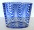 Vintage Cenedese Murano Blue "Fenicio" Feather Glass Vase Signed For Sale - Image 6 of 9