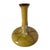 Canary Yellow Signed Polia Pillin California Studio Pottery Vase With Whimsical Fantasy Animal Motif 6.5" For Sale - Image 8 of 12