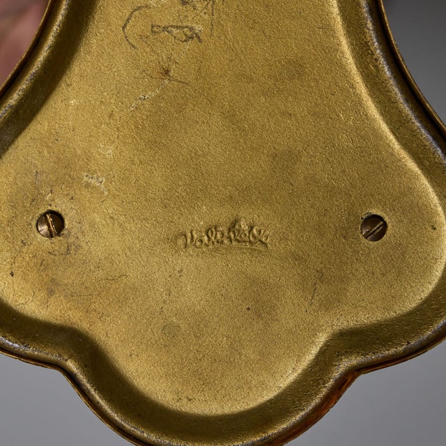 1950s Sculptural Glass and Brass Table Lamp in the Manner of Paavo Tynell for Valinte Oy For Sale - Image 17 of 18