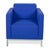 Lounge Chair in Blue Fabric from MDF Italia For Sale - Image 11 of 12