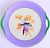 Art Deco Antique Lilac Moschendorf Bavaria Cake Plate With Parrots For Sale - Image 3 of 10