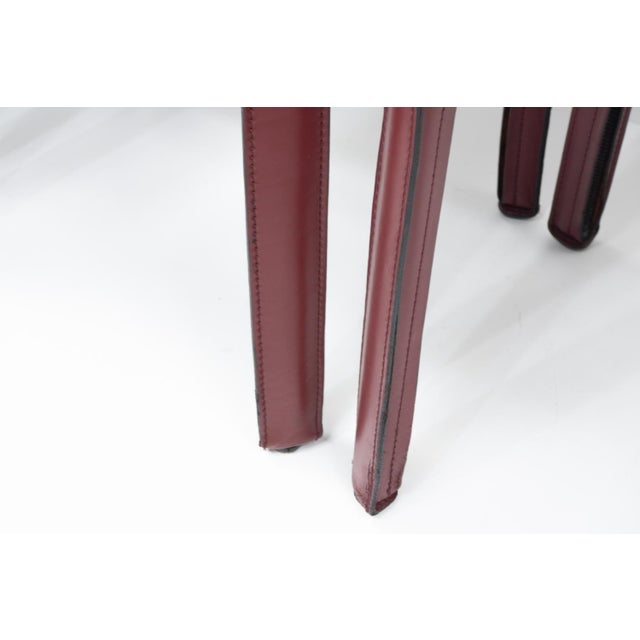 CAB 412 Chairs by Mario Bellini for Cassina, 1990s, Set of 4 For Sale - Image 6 of 15