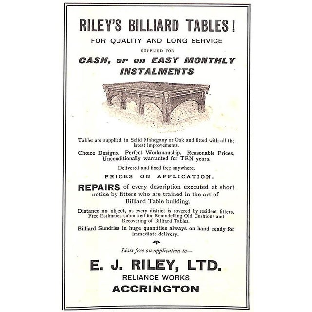 "How to Play Snooker and Other Pool Games" 1924 Smith, Willie (Billiard Champion 1921, 1923) For Sale - Image 4 of 12