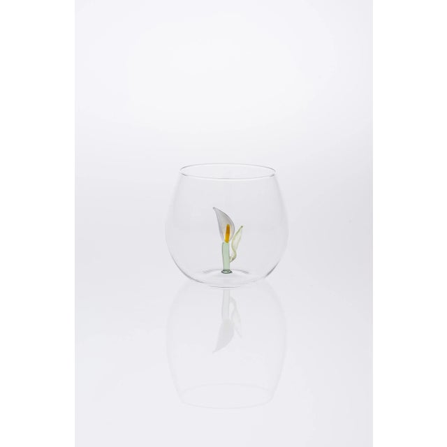 Not Yet Made - Made To Order Flower Power Glasses from Casarialto, Set of 6 For Sale - Image 5 of 8