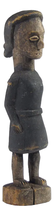 Fang Gabon Figurine in Wood, 1980s