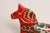 Orange Mid-Century Scandinavian Modern Hand-Painted Dala Horse From Färnäs Sweden For Sale - Image 8 of 13