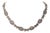 Victorian Paste Necklace inn Silver For Sale