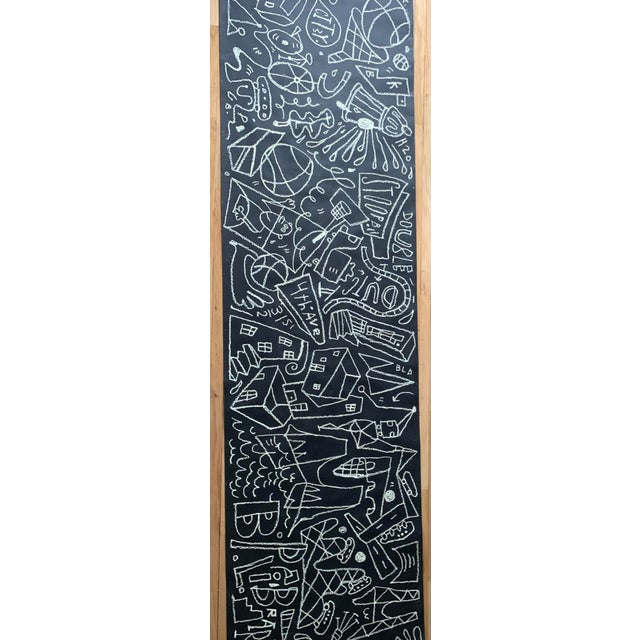 A drawing by New York artist Katie Merz., A contemporary muralist and a prolific artist. As a Brooklyn native, Katie...