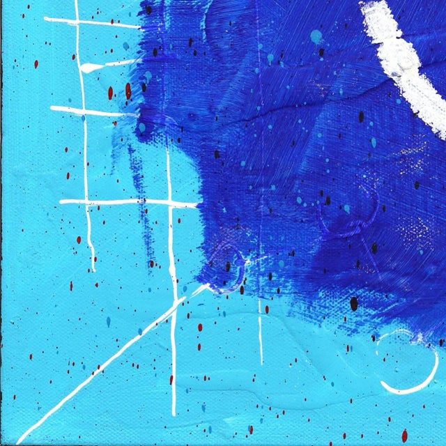 "Welcoming II" Contemporary Street Art Inspired Mixed-Media Painting by Soren Grau For Sale - Image 4 of 9