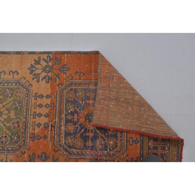 Quiet Luxury Antique Anatolian Runner - Rustic Terracotta Aesthetic For Sale - Image 4 of 10