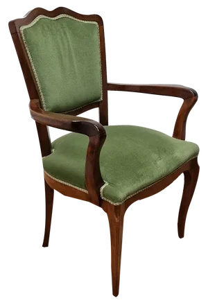 First Half of the 20th Century Armchair Parigina Model in Walnut Wood, 1940s