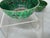 Set of 4 Antique Chinese Export Porcelain Famille Vert”box Choyleaf” Pattern Rice or Soup Bowls For Sale - Image 11 of 12
