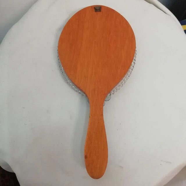 Venetian Glass Hand Mirror, 1970s For Sale - Image 11 of 12