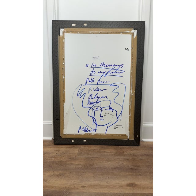 Abstract "In Memory of My Friend Pablo Picasso", Peter Keil For Sale - Image 3 of 3