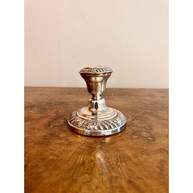 Antique Victorian Miniature Candlesticks, 1860, Set of 2 For Sale - Image 3 of 5