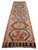 Vintage Turkish Handmade Runner Rug Tribal Design Kilim Organc Wool Hallway Rug Stair Runner - 3′6″ × 12′6″ For Sale - Image 4 of 11