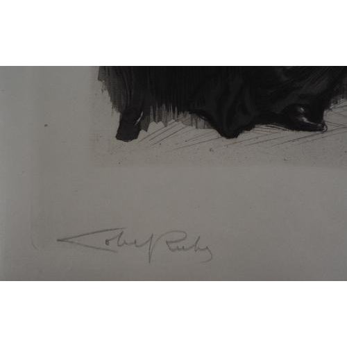 Alméry Lobel-Riche, The Embrace, Etching For Sale - Image 5 of 8
