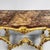 Italian Console in Wood with Marble Effect and Golden Profiles, 1890s For Sale - Image 5 of 18