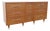 Mid Century Modern Royal Palm Solid Oak Long Low Dresser 5882 For Sale