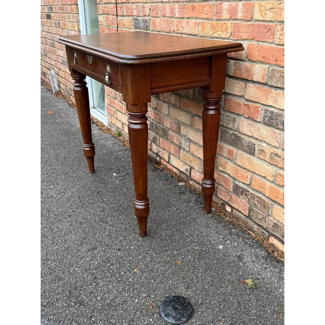Wood 19th Century English Side Table For Sale - Image 7 of 13