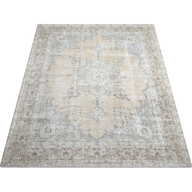 1940s Persian Tabriz Rug For Sale In Los Angeles - Image 6 of 6