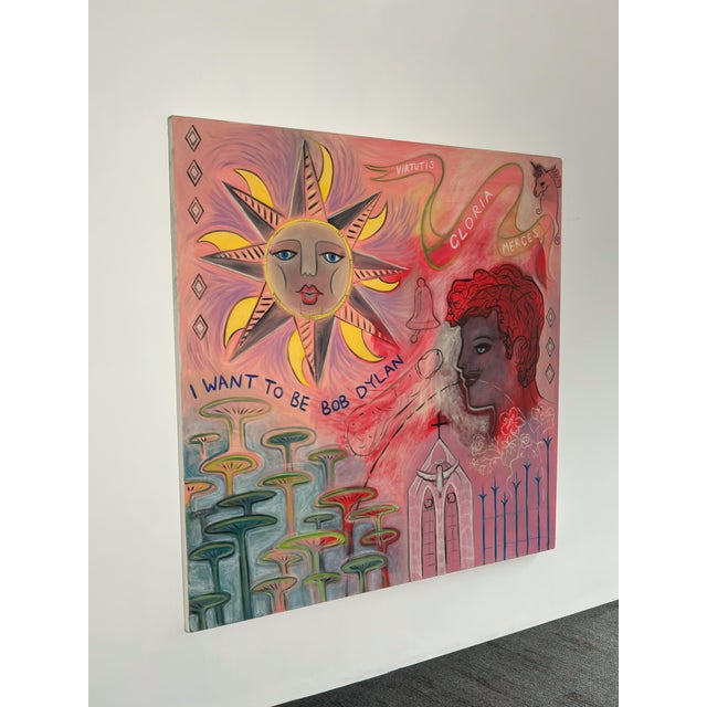 Queer Figurative Composition, 2025, Oil Painting on Canvas For Sale - Image 4 of 11