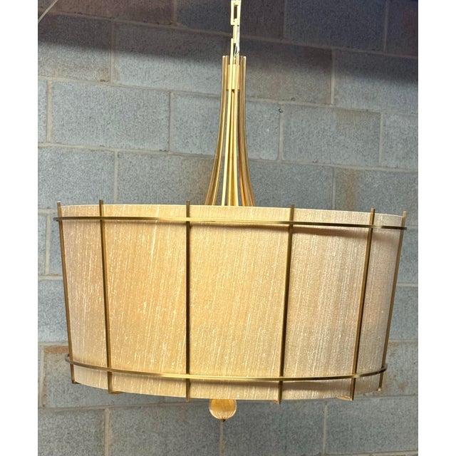 Modern Contemporary Barbara Barry Collection for Baker Furniture Modern Enlightened Chandelier For Sale - Image 3 of 12