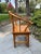 Vintage Chinese Ming Style Horseshoe Chair With Woven Seat For Sale - Image 10 of 14