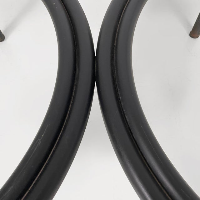 Italian Modern Black Locus Solus Dining Table attributed to Gae Aulenti for Poltronova, 1960 For Sale - Image 14 of 18