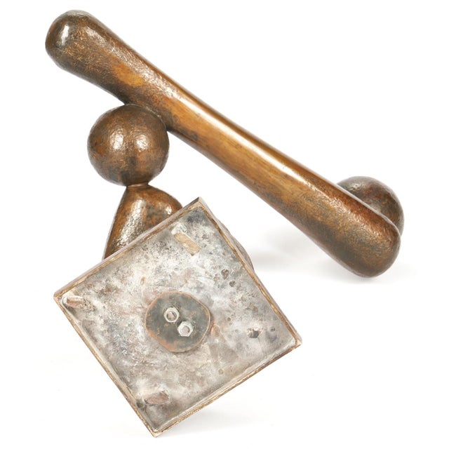 Metal Late 20th Century Andreas Loewy Bronze Sculpture, "Playtime" For Sale - Image 7 of 8