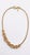 Vintage Gold-Plated Rhinestone Necklace, 1980s, in Very Good conditions. Designed 1980 to 1989