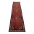 Mir Runner 2’8” X 10′ Red Wool Vintage Tribal Hand-Knotted Oriental Rug For Sale