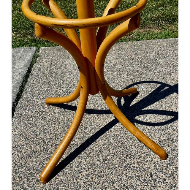 Mid 20th Century Bamboo Hat/Coat Rack Hall Tree Umbrella Holder For Sale - Image 11 of 12